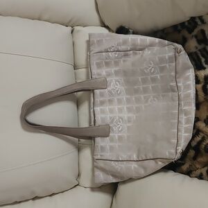 Chanel Travel Line Tote - signs of wear as shown